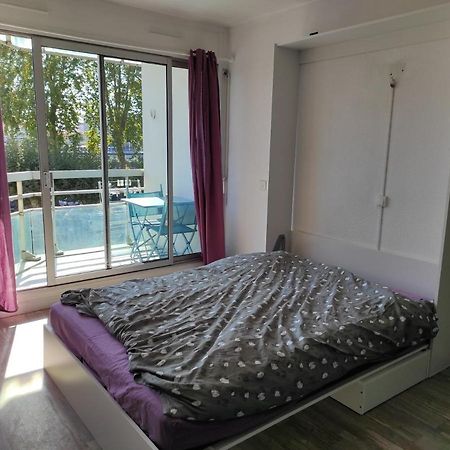 Joli Studio Vu Sur L Adour Dans Residence Calme Dax Bagian luar foto