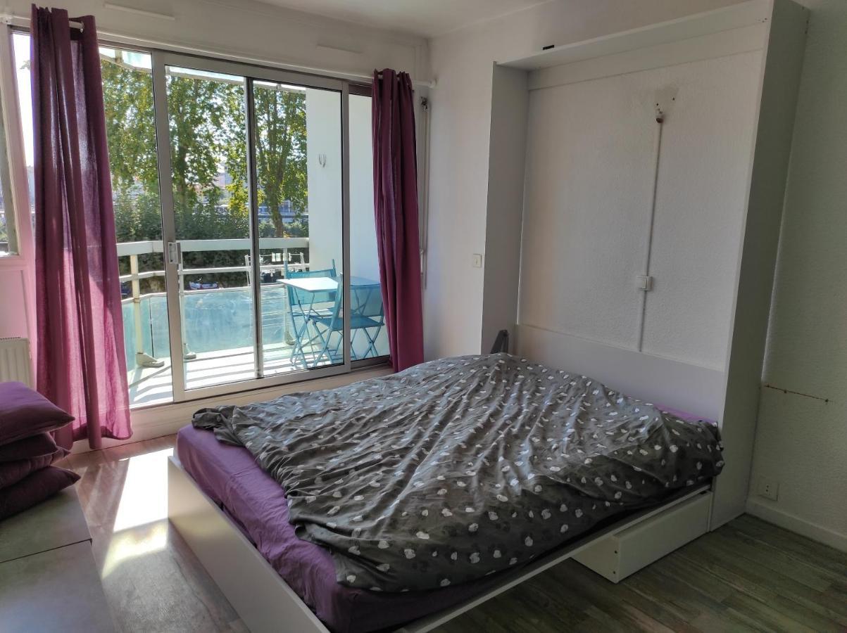 Joli Studio Vu Sur L Adour Dans Residence Calme Dax Bagian luar foto